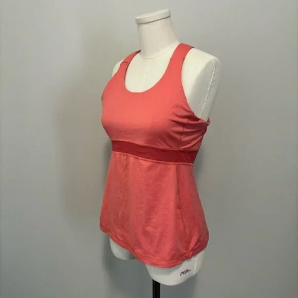 Lululemon Swift Tank Top Peach Pink Size 10 - Picture 8 of 15